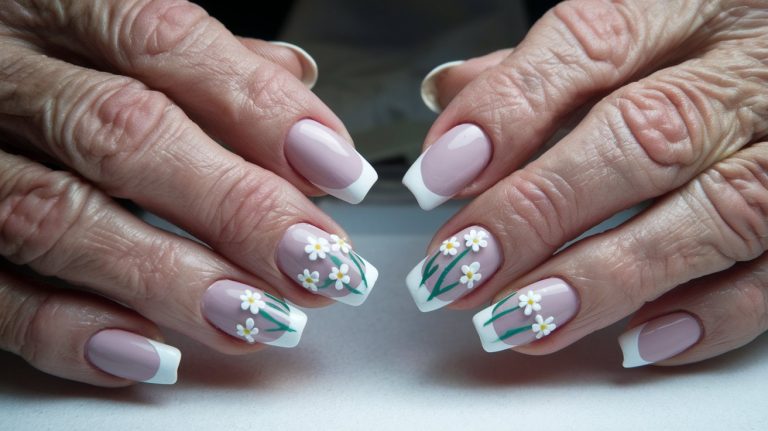 10 Beautiful Spring Nail Designs For Older Women 