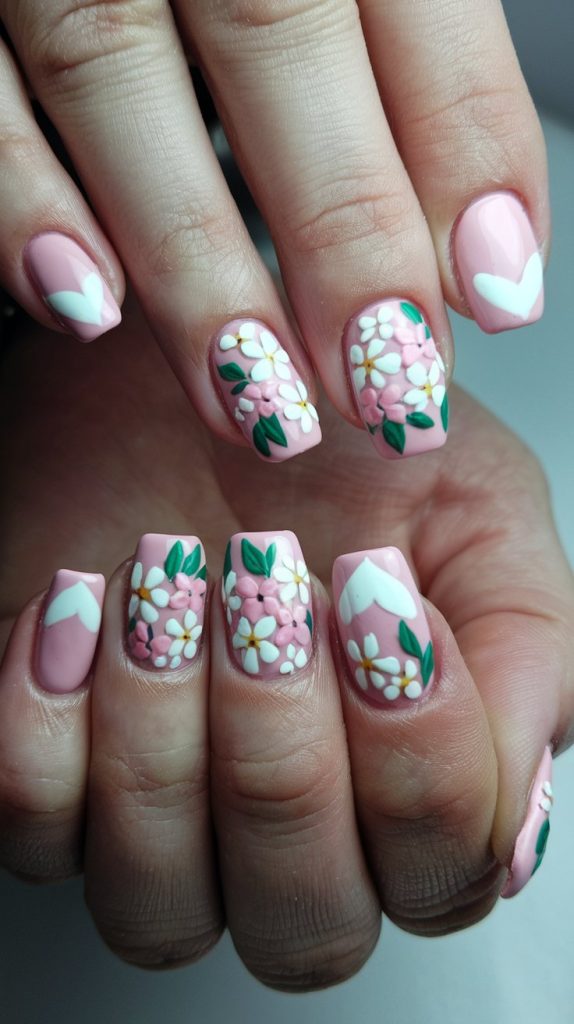 Floral Nail Art