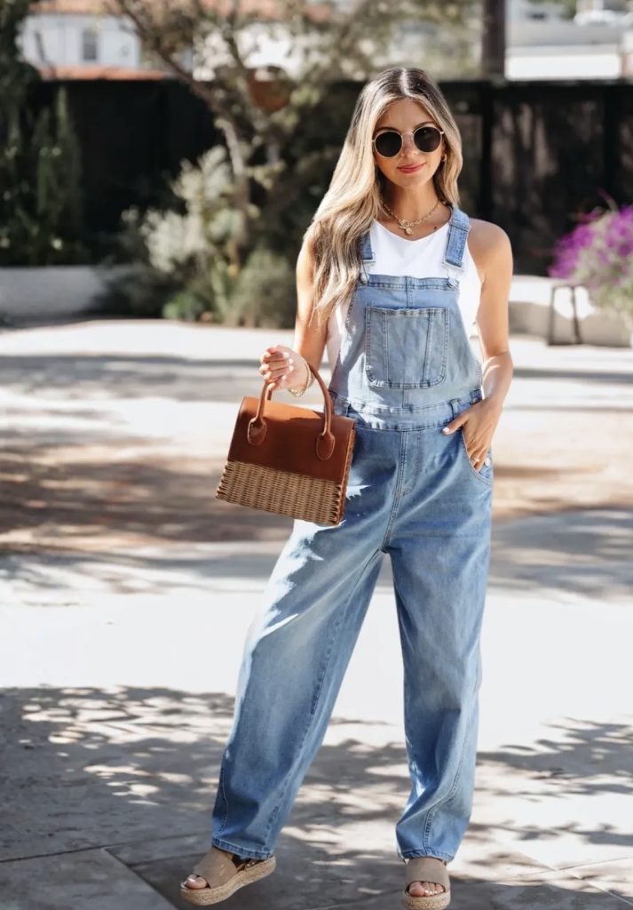 Denim Overalls