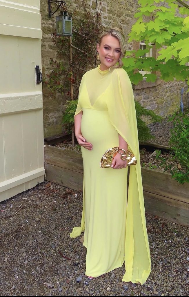 Flow wrap dress