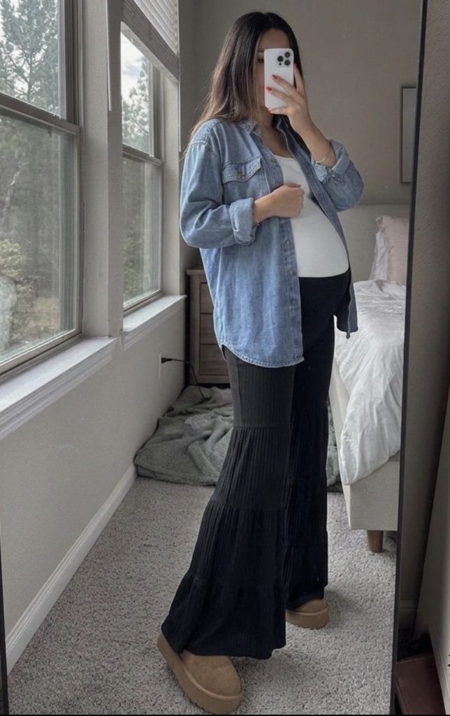 Palazzo Pants With A Flowy Top