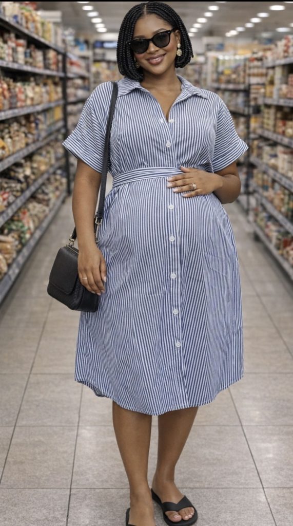 Button-Down Shirt Dress