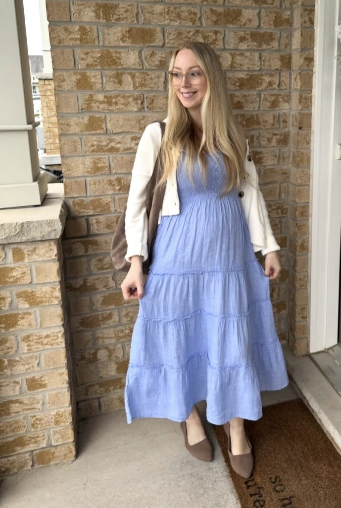 Modi dress plus cardigan 