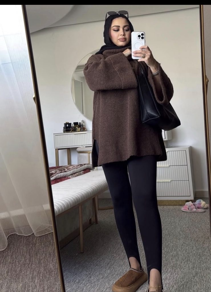 Tunic top with leggings 