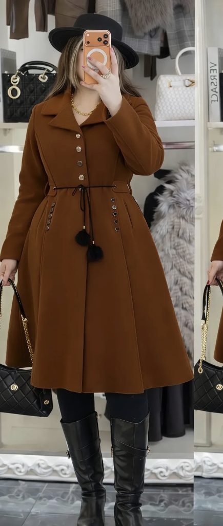 Belted coat