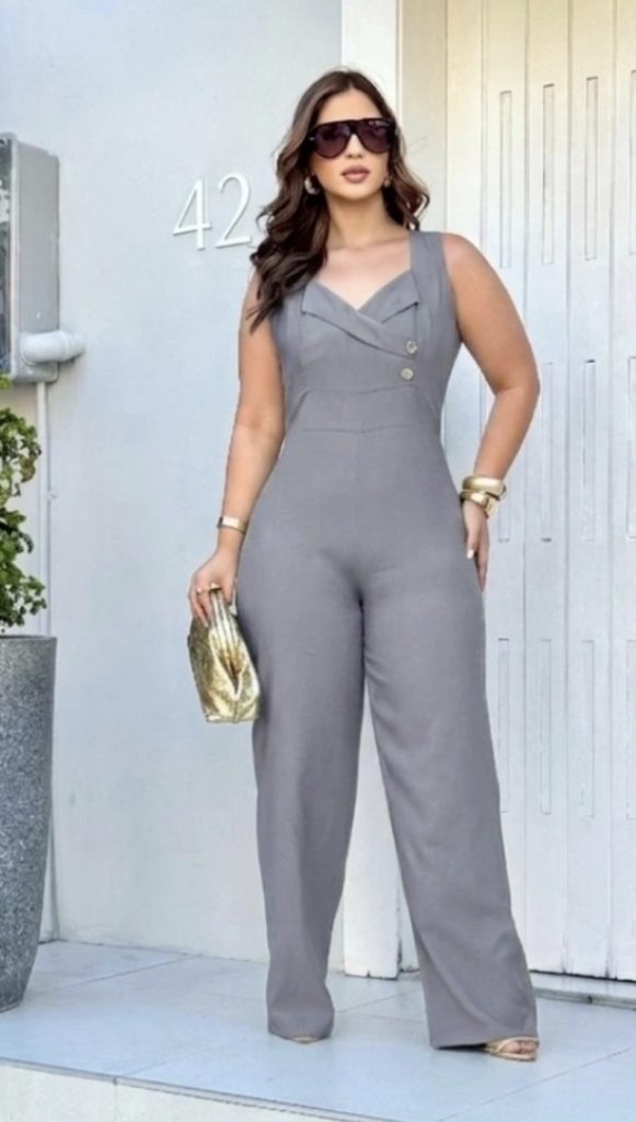 Jumpsuit With Statement Accessories