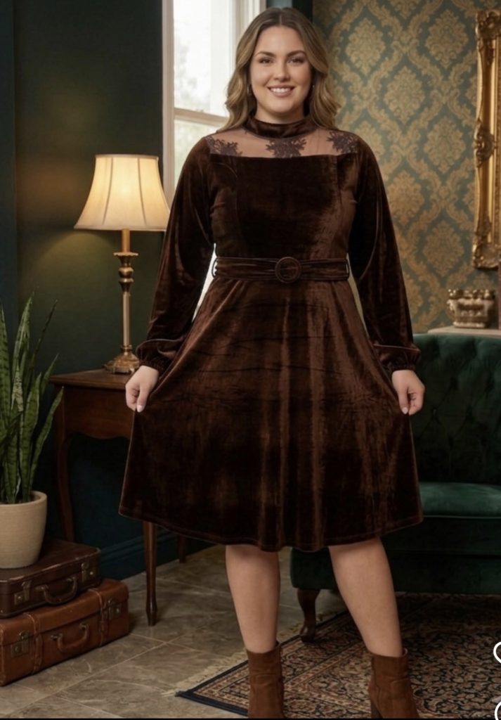 Velvet dress