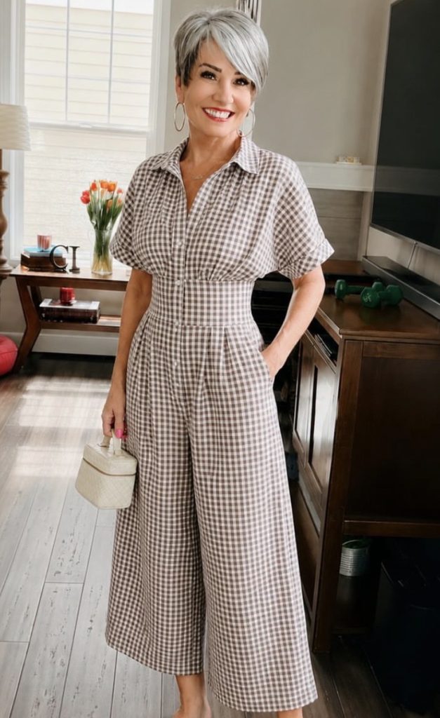 Wide-Leg Linen Jumpsuit