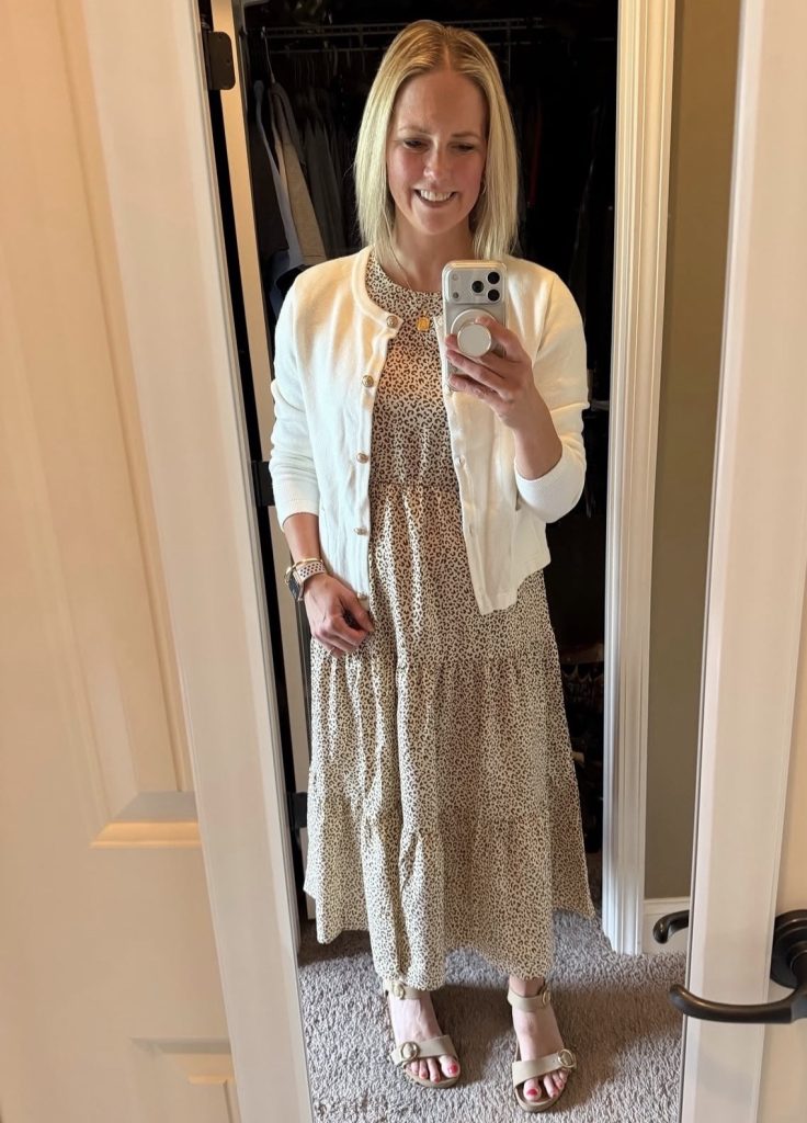 Dress and Cardigan Duo