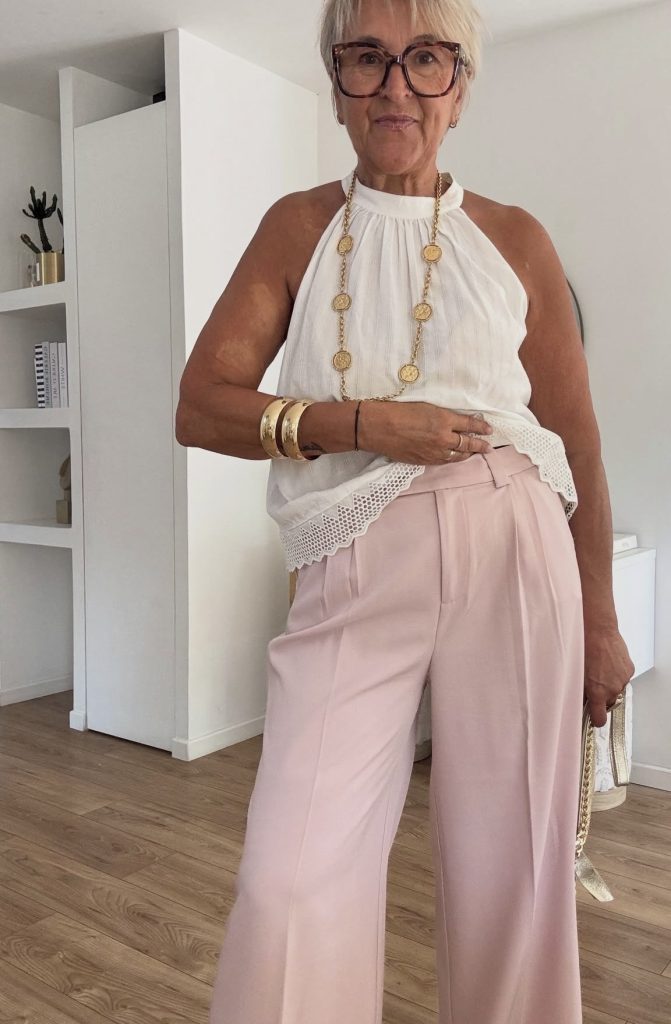 Tailored Trousers with a Statement Top