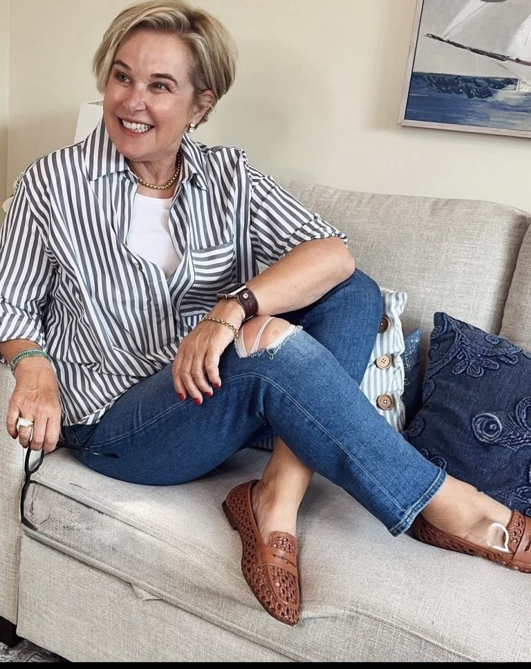 5 Chunky Loafer Outfits for Women Over 50 You’ll Love