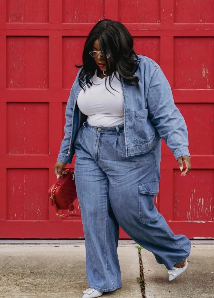 Baggy Jeans + Graphic Tee + Denim Jacket