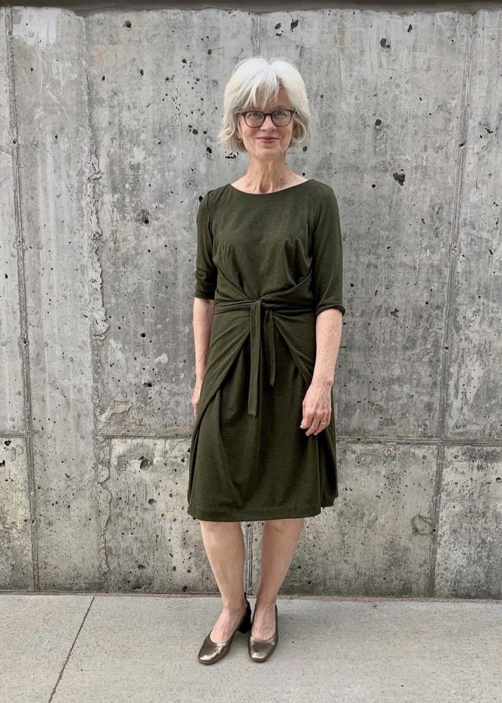The Midi Wrap Dress
