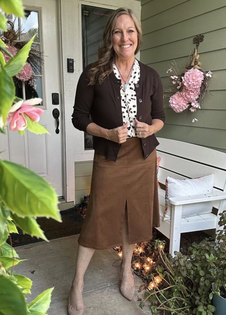 Two-Piece Skirt and Top Set