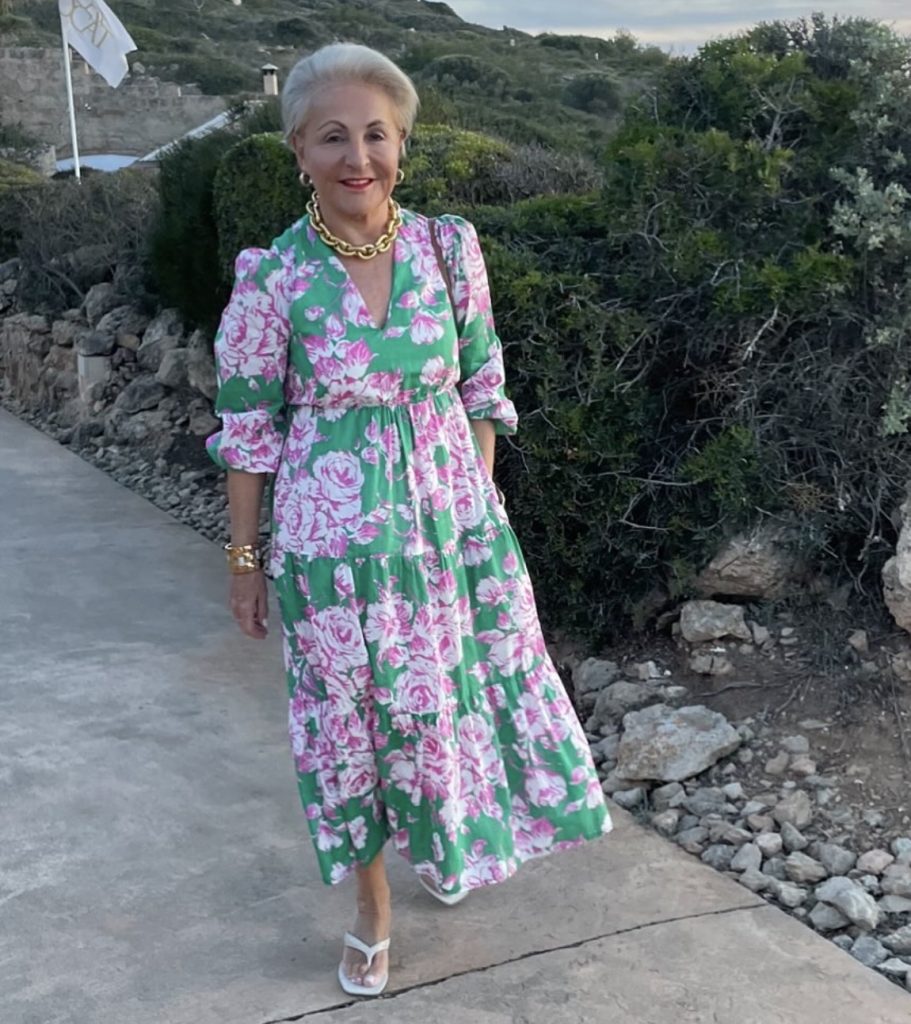 A-Line Dress with Long Sleeves