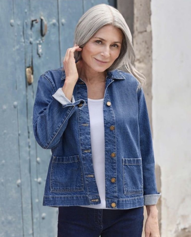 6 Chic Denim Jacket Outfit Ideas for Women Over 60